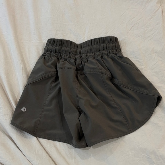 lululemon athletica Charcoal Athletic Shorts - Picture 2 of 3
